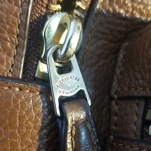 Coach Mini Charlie Brown Leather Backpack with Classic Silhouette